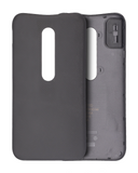 Replacement Back cover Glass Compatible with Motorola Moto G3 (XT1540 / 2015) (Black)