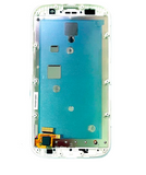 Replacement LCD Assembly With Frame Compatible with Motorola Moto E (XT1022 / 2014) (Refurbished) (White)