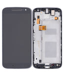 Replacement LCD Assembly With Frame Compatible with Motorola Moto G4 (XT1620 / XT1621 / XT1622 / XT1625 / XT1626 / 2016) (Refurbished) (Black)