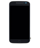 Replacement LCD Assembly With Frame Compatible with Motorola Moto G4 Plus (XT1640 / XT1641 / XT1642 / XT1644 / 2016) (Refurbished) (Black)