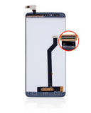 Replacement LCD Assembly Without Frame Compatible with ZTE ZMax Pro (Z981) (Refurbished) (Black)