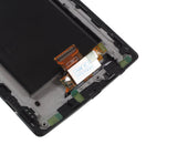 Replacement LCD Assembly With Frame Compatible with LG G4 (Refurbished) (Black)