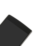 Replacement LCD Assembly With Frame Compatible with LG G4 (Refurbished) (Black)