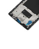 Replacement LCD Assembly With Frame Compatible with LG G4 (Refurbished) (Black)