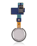 Replacement Fingerprint Scanner With Flex Cable Compatible with LG G5 (Silver)