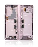 Replacement Inner OLED Assembly With Frame Compatible with Samsung Galaxy Z Fold 2 5G (US & International) (Service Pack) (Mystic Bronze)