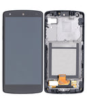 Replacement LCD Assembly With Frame Compatible with Nexus 5 (Refurbished) (Black)