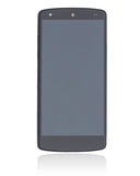 Replacement LCD Assembly With Frame Compatible with Nexus 5 (Refurbished) (Black)