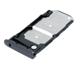 Replacement Dual Sim Card Tray Compatible with Motorola Moto Z3 (XT1929-17 / 2018) / Z3 Play (XT1929 / 2018) (Black)