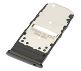 Replacement Single Sim Card Tray Compatible with Motorola Moto Z3 (XT1929-17 / 2018) / Z3 Play (XT1929 / 2018) (Black)