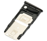 Replacement Single Sim Card Tray Compatible with Motorola Moto Z3 (XT1929-17 / 2018) / Z3 Play (XT1929 / 2018) (Black)