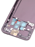 Replacement Mid-Frame Housing Compatible with Motorola One Zoom (XT2010-01 / 2019) / Z4 (XT1980 / 2019) (Version 2) (Cosmic Purple)