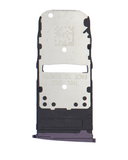 Replacement Single Sim Card Tray Compatible with Motorola Moto Z4 (XT1980 / 2019) (Purple)