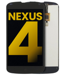 Replacement LCD Assembly Without Frame Compatible with Nexus 4 (Refurbished) (Black)