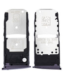 Replacement Sim Card Tray Compatible with Motorola Moto Z4 Play (2019) (Black)