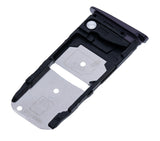 Replacement Sim Card Tray Compatible with Motorola Moto Z4 Play (2019) (Black)