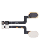 Replacement Home Button With Flex Cable Compatible with Motorola Moto G5 Plus (XT1687 / 2017) (Black)