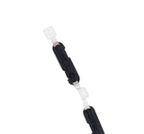 Replacement Hard Buttons (Power / Volume) Compatible with Motorola Moto G5 (XT1670 / 2017) (Black)