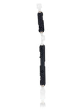 Replacement Hard Buttons (Power / Volume) Compatible with Motorola Moto G5 (XT1670 / 2017) (Black)