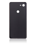 Replacement Back cover Glass Compatible with Google Pixel 3 XL (Just Black)
