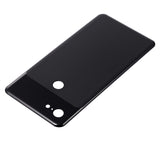Replacement Back cover Glass Compatible with Google Pixel 3 XL (Just Black)