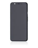 Replacement OLED Assembly With Frame Compatible with Google Pixel 4 XL (Refurbished) (Clearly White Power Button)