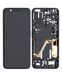Replacement OLED Assembly With Frame Compatible with Google Pixel 4 XL (Refurbished) (Oh So Orange Power Button)