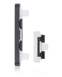 Replacement Hard Buttons (Power / Volume) Compatible with Google Pixel 4 XL (Just Black)