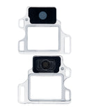 Replacement Flash Light / Power Flex Bracket With Microphone Mesh Compatible with Apple iPhone 8 (10 Pack)