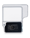 Replacement Flash Light / Power Flex Bracket With Microphone Mesh Compatible with Apple iPhone 8 Plus (10 Pack)