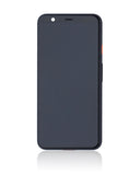 Replacement OLED Assembly With Frame Compatible with Google Pixel 4 (Refurbished) (Oh So Orange Power Button)