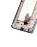 Replacement LCD Assembly With Frame Compatible with LG Stylo 6 / K71 (Refurbished) (Blue)