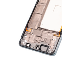 Replacement LCD Assembly With Frame Compatible with LG Stylo 6 / K71 (Refurbished) (Silver)