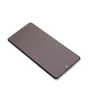 Replacement LCD Assembly With Frame Compatible with LG Stylo 6 / K71 (Refurbished) (Silver)