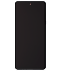 Replacement LCD Assembly With Frame Compatible with LG Stylo 6 / K71 (Refurbished) (Silver)