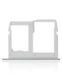 Replacement Sim Card Tray Compatible with LG Stylo 6 / K71 (Silver)