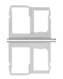 Replacement Sim Card Tray Compatible with LG Stylo 6 / K71 (Silver)