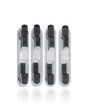 Replacement Hard Buttons (Power / Volume) Compatible with LG Stylo 6 / K71 (Blue) (4 Piece Set)