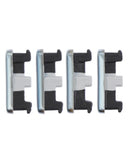 Replacement Hard Buttons (Power / Volume) Compatible with LG Stylo 6 / K71 (Blue) (4 Piece Set)