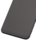 Replacement LCD Assembly With Frame Compatible with LG K61 (2020) (Refurbished) (Black)