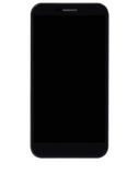 Replacement LCD Assembly With Frame Compatible with LG Stylo 3 Plus (TP450 / MP450 / M470) (Refurbished) (Black)