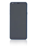 Replacement LCD Assembly With Frame Compatible with LG Stylo 4 / Stylo 4 Plus (Refurbished) (Moroccan Blue)