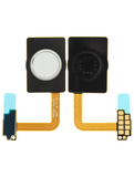 Replacement Home Button With Fingerprint Sensor Flex Cable Compatible with LG G7 ThinQ (Silver)