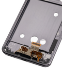 Replacement LCD Assembly With Frame Compatible with LG G6 (Refurbished) (Astro Black)