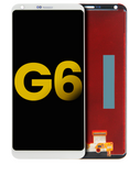 Replacement LCD Assembly Without Frame Compatible with LG G6 (Refurbished) (Mystic White)