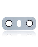 Replacement Back Camera Lens (Glass Only) With Adhesive Compatible with LG G6 (Ice Platinum Silver)
