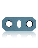 Replacement Back Camera Lens (Glass Only) With Adhesive Compatible with LG G6 (Optical Marine Blue)