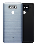 Replacement Back cover Glass With Adhesive Pre-Installed Compatible with LG G6 (Ice Platinum Silver)