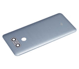 Replacement Back cover Glass With Adhesive Pre-Installed Compatible with LG G6 (Ice Platinum Silver)