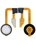 Replacement Fingerprint Home Button Sensor & Power Sensor Flex Cable Compatible with LG G6 (Mystic White)